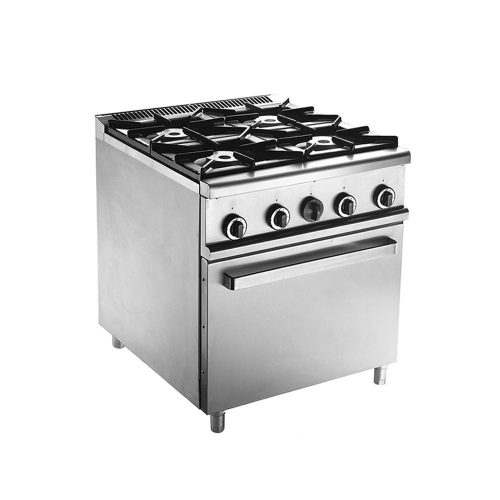 Bếp Âu 4 Họng Có Lò Nướng