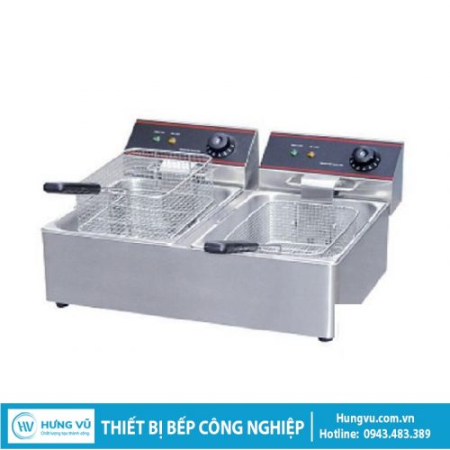 Bếp chiên nhúng đôi công nghiệp