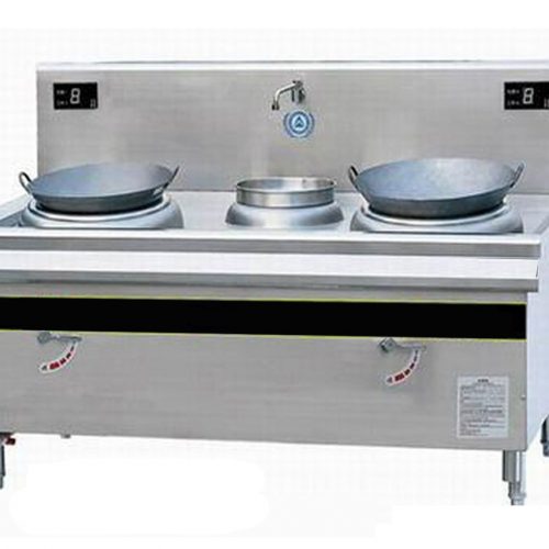 Bếp từ đôi công nghiệp 1 bầu nước