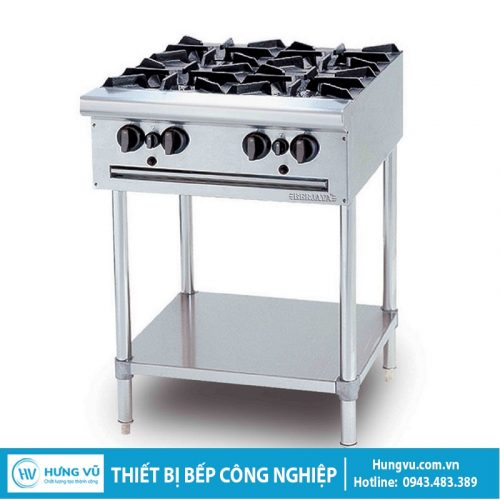 Bếp Âu bốn họng chân cao