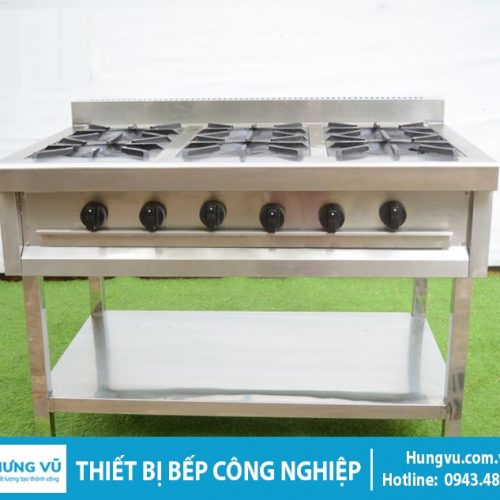 Bếp Âu 6 họng