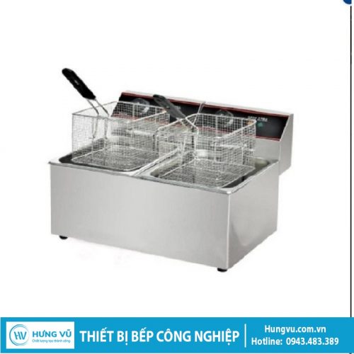 Bếp chiên nhúng đôi
