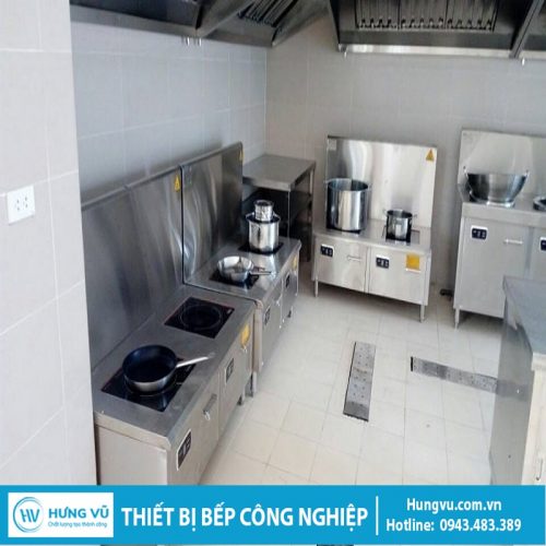 Bếp từ đôi công nghiệp mặt phẳng