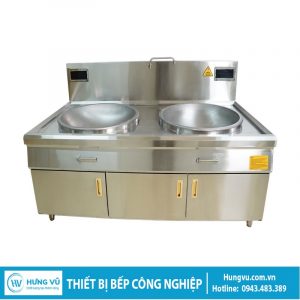 Bếp từ đôi liền chảo 15kw