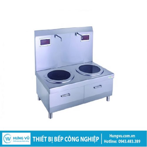 Bếp từ đôi mặt phẳng công nghiệp
