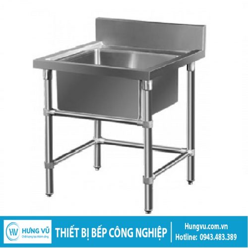 Bồn rửa inox công nghiệp một hố