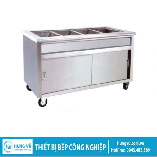 Tủ giữ nóng cơm canh inox