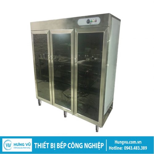 Tủ sấy bát đĩa ba cánh inox chất lượng cao
