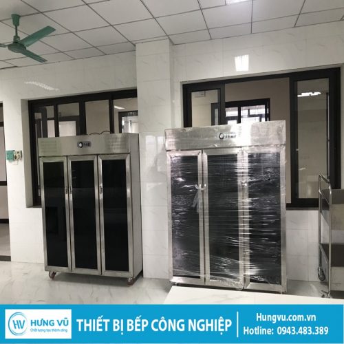 Tủ sấy bát đĩa ba cánh inox