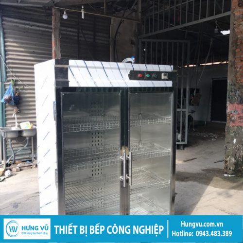 Tủ sấy bát đĩa hai cánh công nghiệp