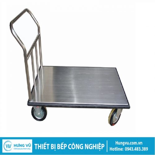 xe đẩy một tầng inox