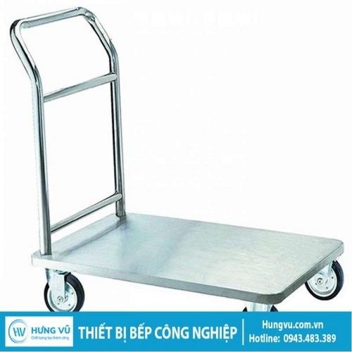 Xe đẩy inox một tầng