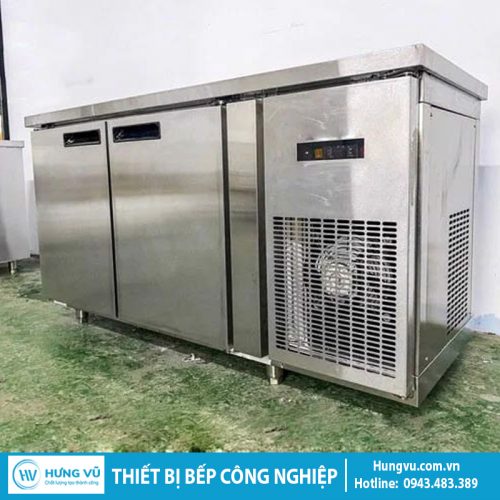 Tủ Bàn Đông Quạt Gió 2 Cánh Inox