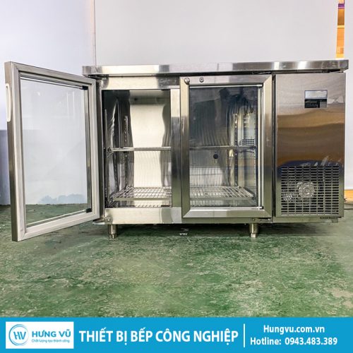 Tủ Bàn Mát Kính 2 Cánh