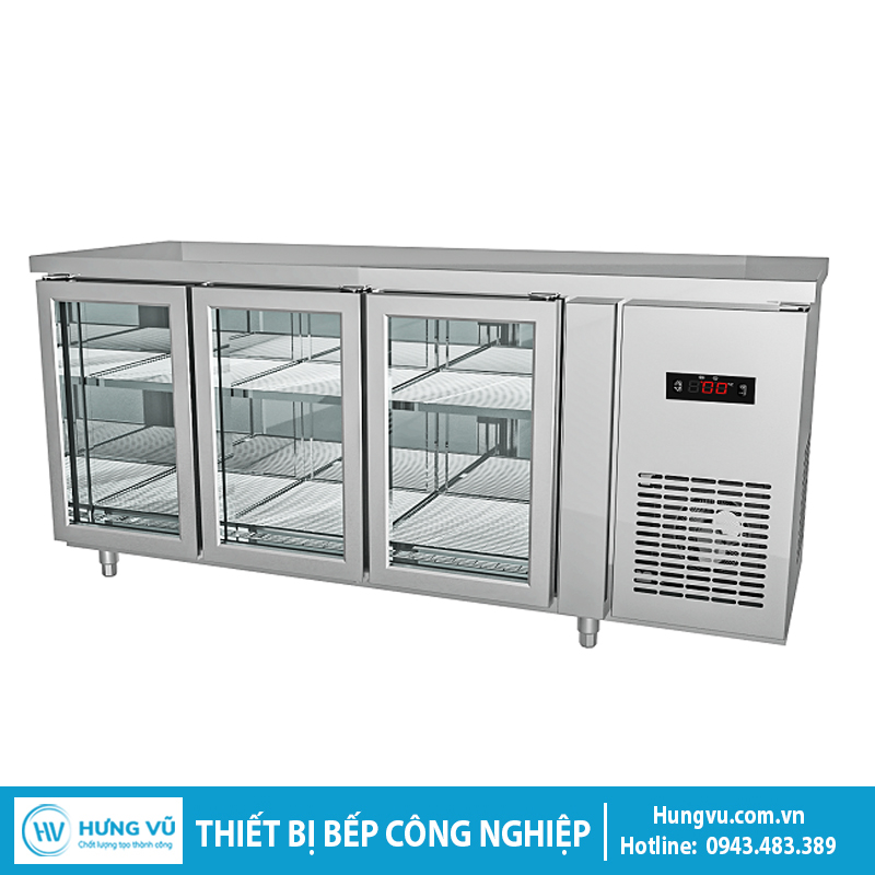 Tủ Bàn Mát Quạt Gió 3 Cánh