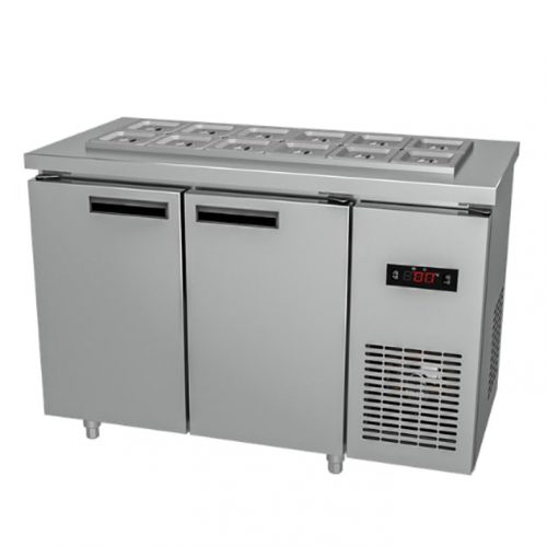 Tủ Bàn Salad Quạt Gió 2 Cánh