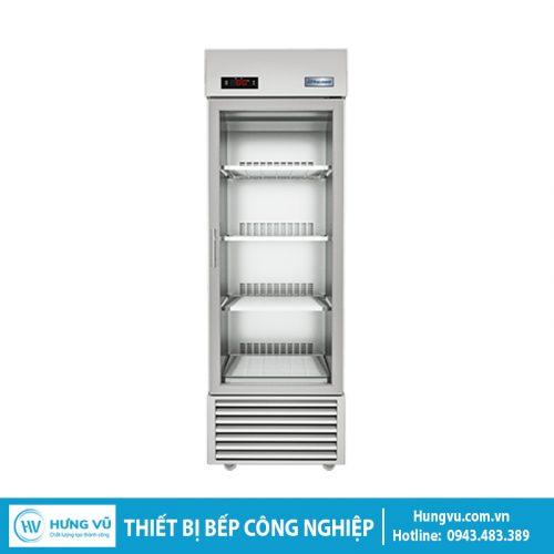 Tủ Đông Đứng Quạt Gió 1 Cánh Kính