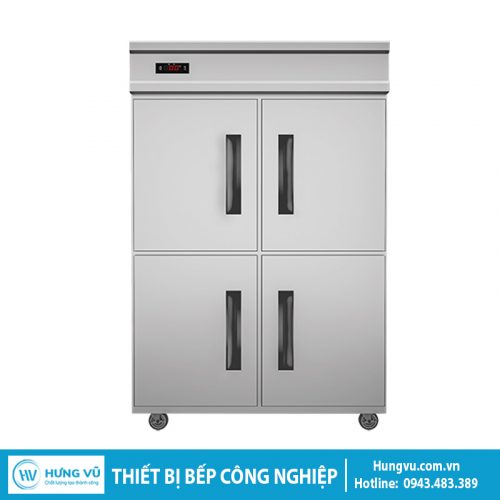 Tủ Đông Mát Đứng Quạt Gió Inox