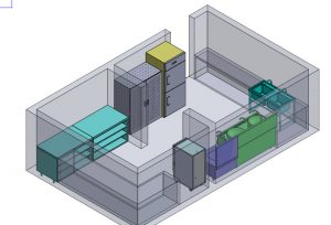 bản 3D bếp Sa Đôi