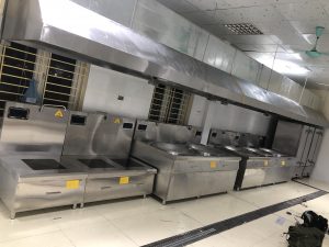 bếp từ công nghiệp trường học