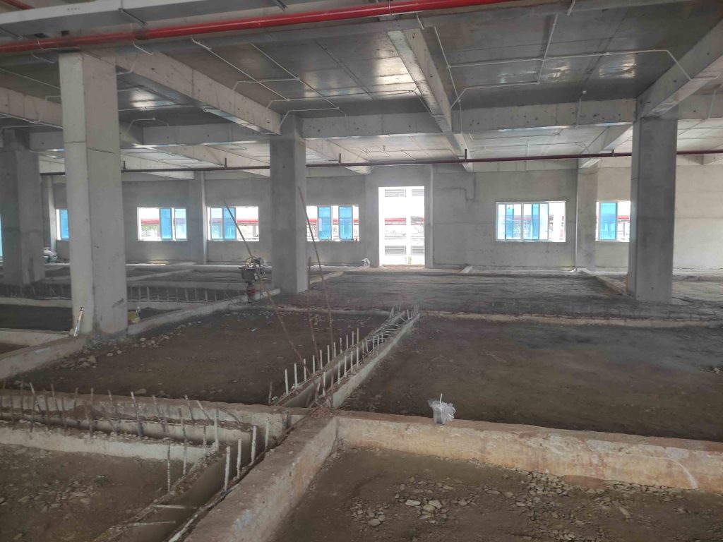 khảo sát mặt bằng nhà máy kuka 