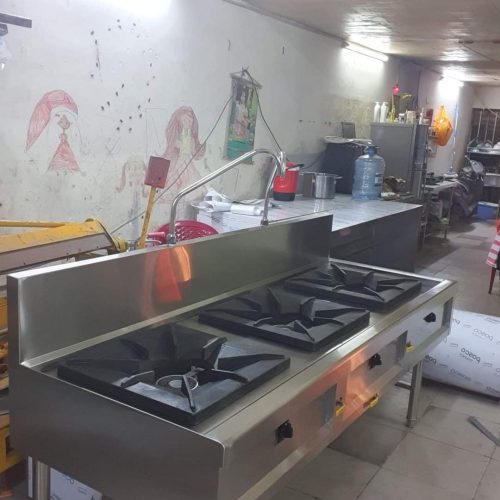 bếp hầm 3 họng công nghiệp