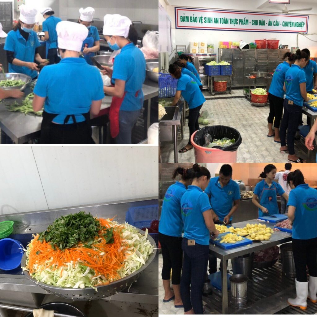 quá trình sơ chế thực phẩm