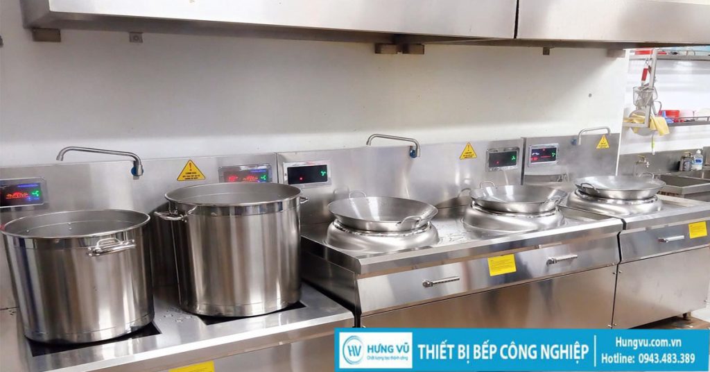 thi công hệ thống bếp ăn công ty GBM VINA