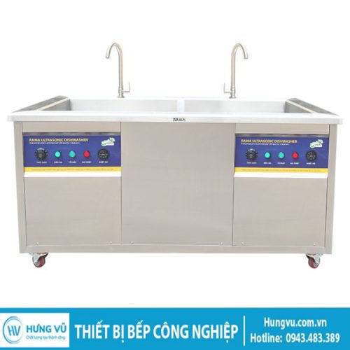 MÁY RỬA BÁT SIÊU ÂM 2 NGĂN