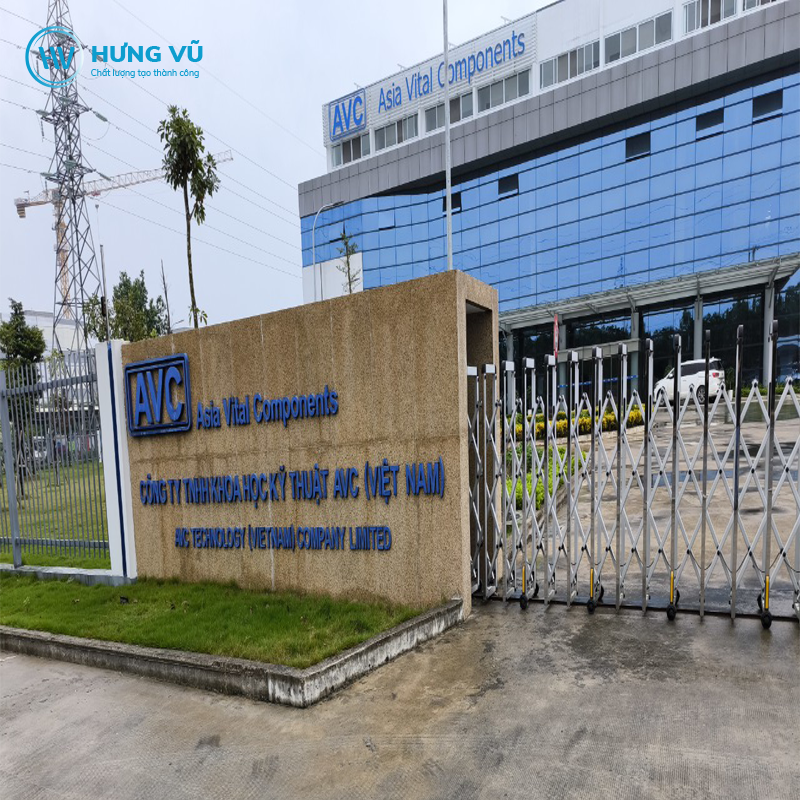 Lắp đăt thiết bị bếp công nghiệp cty AVC tại KCN Đồng Văn III