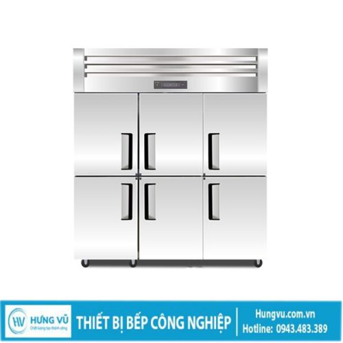tủ đông 6 cánh lạnh trực tiếp