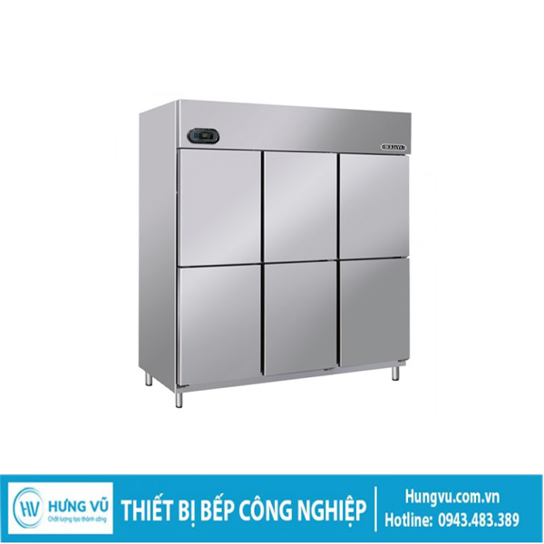 tủ đông 6 cánh berjaya