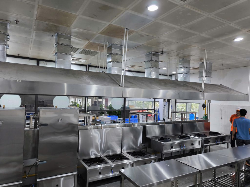 hệ thống hút mùi bếp công nghiệp